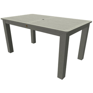 Rectangular Counter Table Dining Table 42" x 72” Table / Coastal Teak