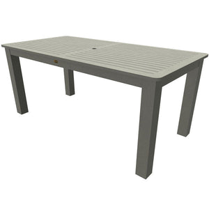 Rectangular Counter Table Dining Table 42" x 84" Table / Coastal Teak