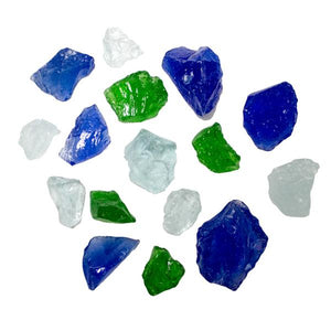 Recycled Fire Glass Fire Glass Pacific Blend