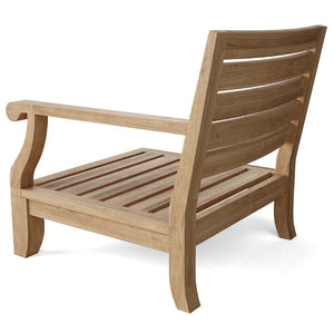 Riviera Luxe Deep Seating Left Modular Armchair Outdoor Chair