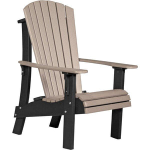 Royal Adirondack Chair Adirondack Chair Weatherwood & Black