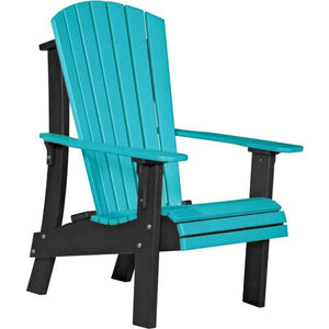 Royal Adirondack Chair Adirondack Chair Aruba Blue & Black