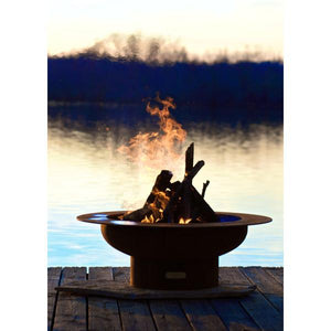 Saturn w/lid Fire Pit