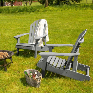 Set of Two Highwood Hamilton Folding and Reclining Adirondack Chairs Adirondack Chair
