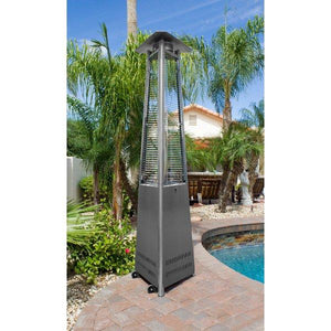 Tall Commercial Triangle Glass Tube Patio Heater Patio Heater