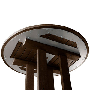 The Sequoia Professional Commercial Grade 36 inch Round Counter Height Bistro Dining Table Dining Table