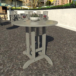 The Sequoia Professional Commercial Grade 36 inch Round Counter Height Bistro Dining Table Dining Table