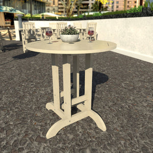 The Sequoia Professional Commercial Grade 36 inch Round Counter Height Bistro Dining Table Dining Table