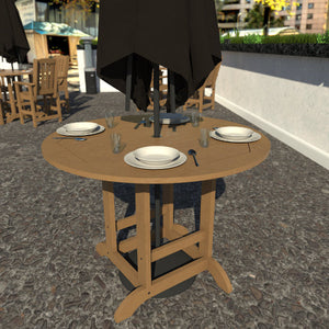 The Sequoia Professional Commercial Grade 48 inch Round Counter Height Dining Table Dining Table