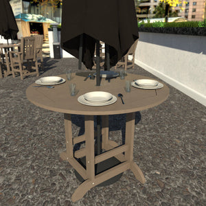 The Sequoia Professional Commercial Grade 48 inch Round Counter Height Dining Table Dining Table