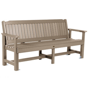 The Sequoia Professional Commercial Grade Exeter 6' Garden Bench Garden Bench Woodland Brown