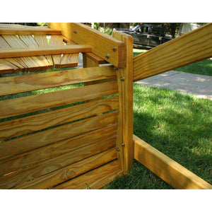 Treated Pine Fanback Patio Chair