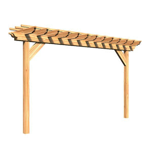 Treated Pine Monterrey Pergola
