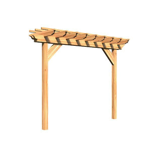 Treated Pine Monterrey Pergola