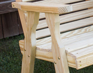 Treated Pine Rollback Porch Swing Porch Swing