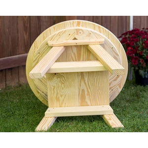 Treated Pine Round Table Round Table