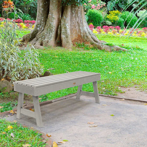 USA Weatherly Backless Picnic Bench Picnic Bench