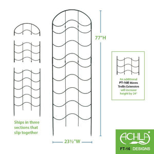 Waves Garden Trellis Garden Trellis