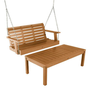 Weatherly 4ft Swing and Coffee Table Swing & Coffee Table
