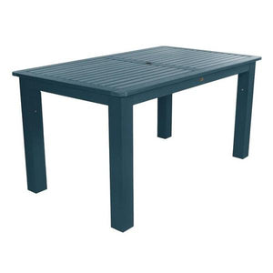 Weatherly 7pc Rectangular Counter Height Outdoor Dining Table and Chair Set Dining Set