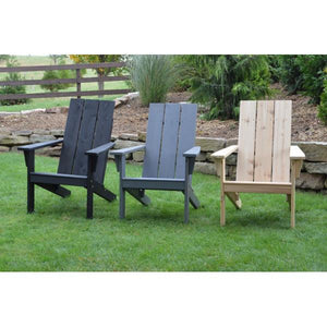 Western Red Cedar Modern Adirondack Chair Adirondack Chair