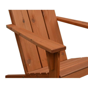 Western Red Cedar Modern Adirondack Chair Adirondack Chair