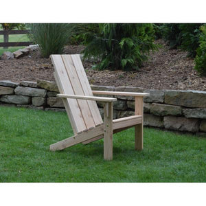 Western Red Cedar Modern Adirondack Chair Adirondack Chair
