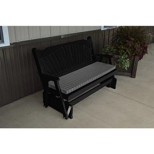 Yellow Pine Fan Back Style Glider - The Charming Bench Company