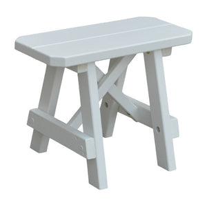 Yellow Pine Traditional Bench Only Picnic Bench
