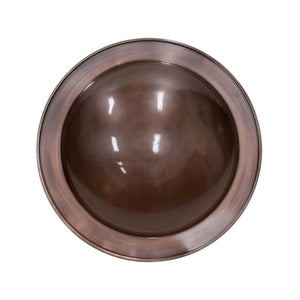Hammered Copper Birdbath for 4x4 Post by Achla Designs Achla Designs
