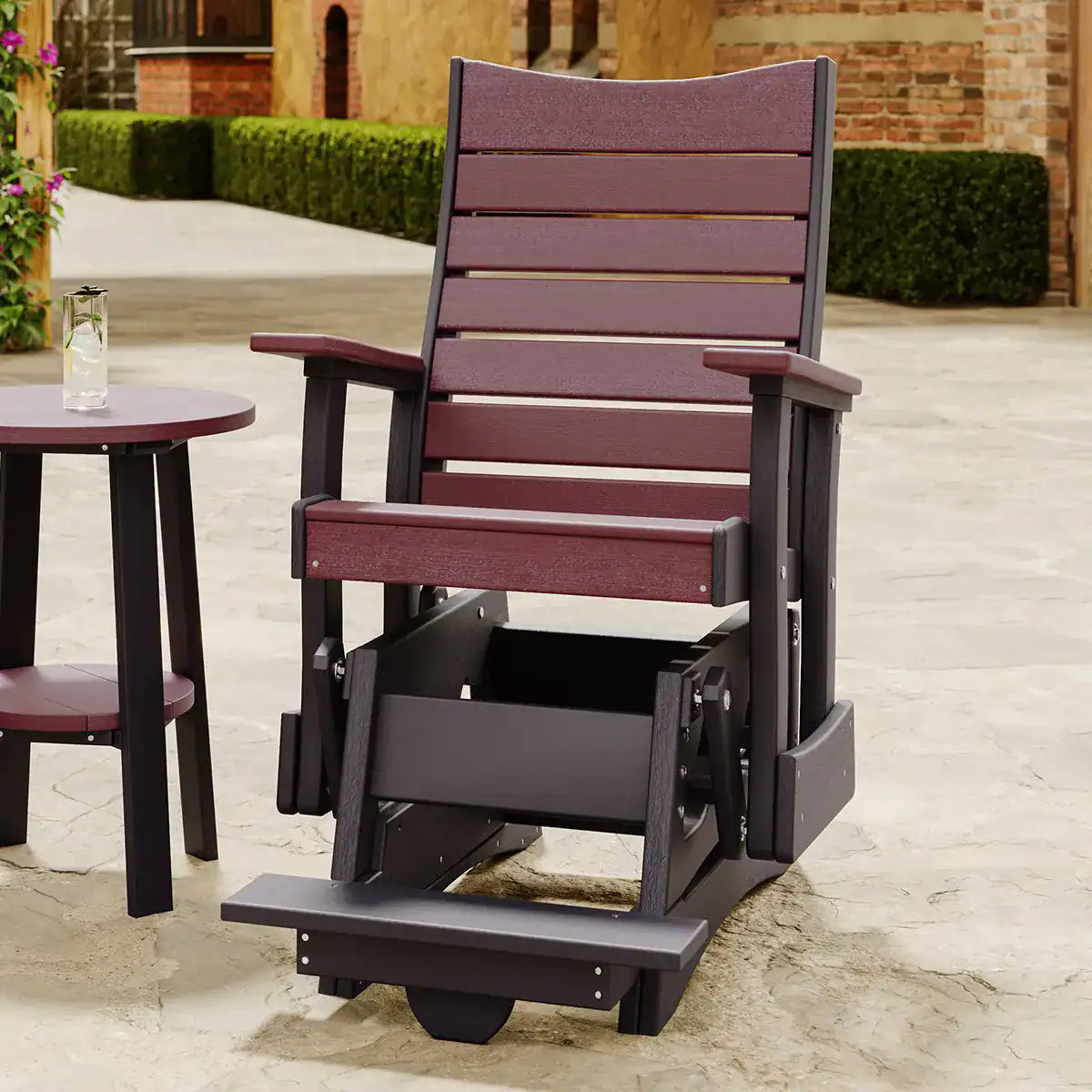 2' Contour Balcony Glider Porch Swing