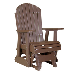 2ft Adirondack Glider Outdoor Glider 2ft / Chestnut Brown