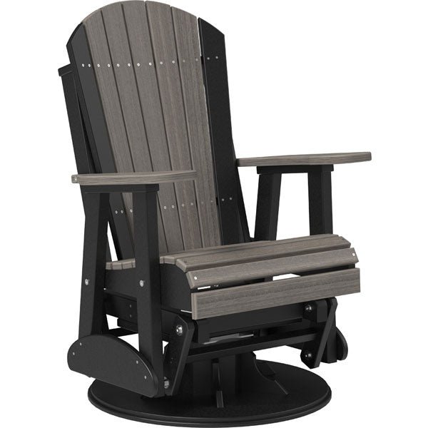 2ft Adirondack Swivel Glider - The Charming Bench Company