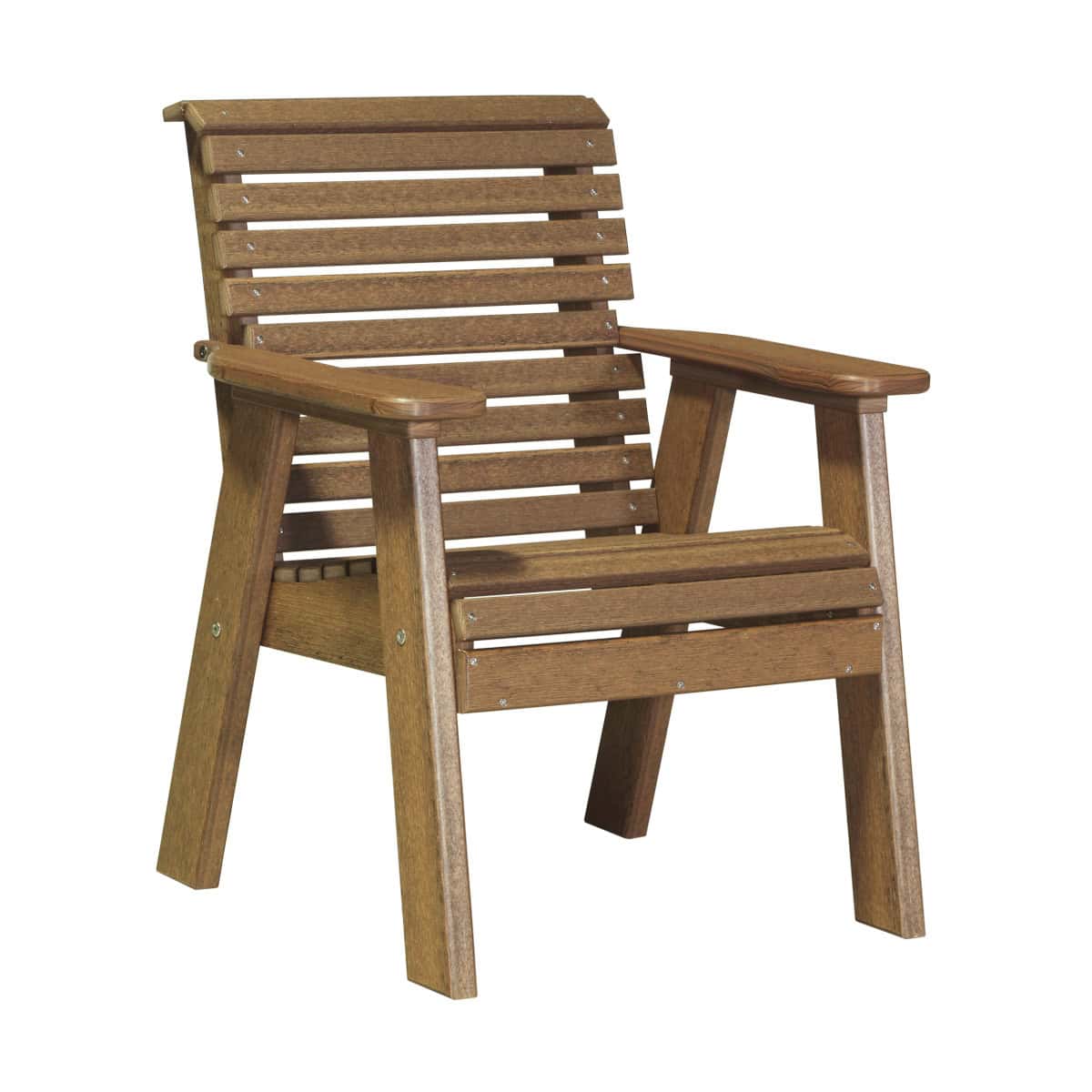 2ft and 4ft Plain Bench by LuxCraft Outdoor Glider 2ft / Antique Mahogany