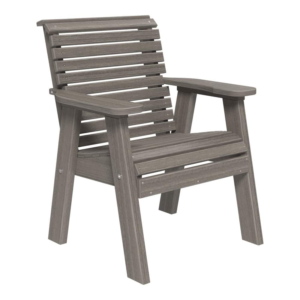 2ft and 4ft Plain Bench by LuxCraft Outdoor Glider 2ft / Coastal Gray
