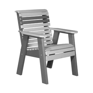 2ft and 4ft Plain Bench by LuxCraft Outdoor Glider 2ft / Dove Gray & Slate