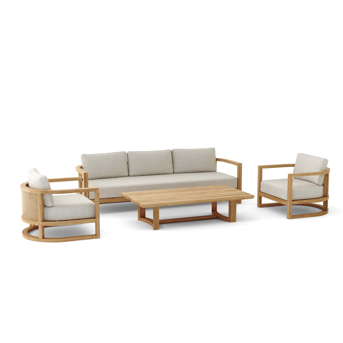 4-pc Junus Outdoor Deep Seating Set Susan