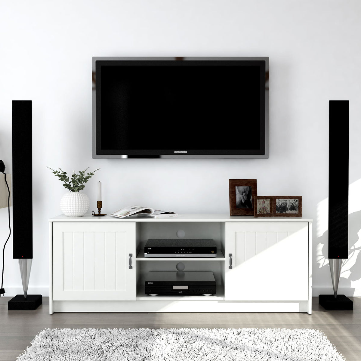 Ashley 63" TV Stand Susan