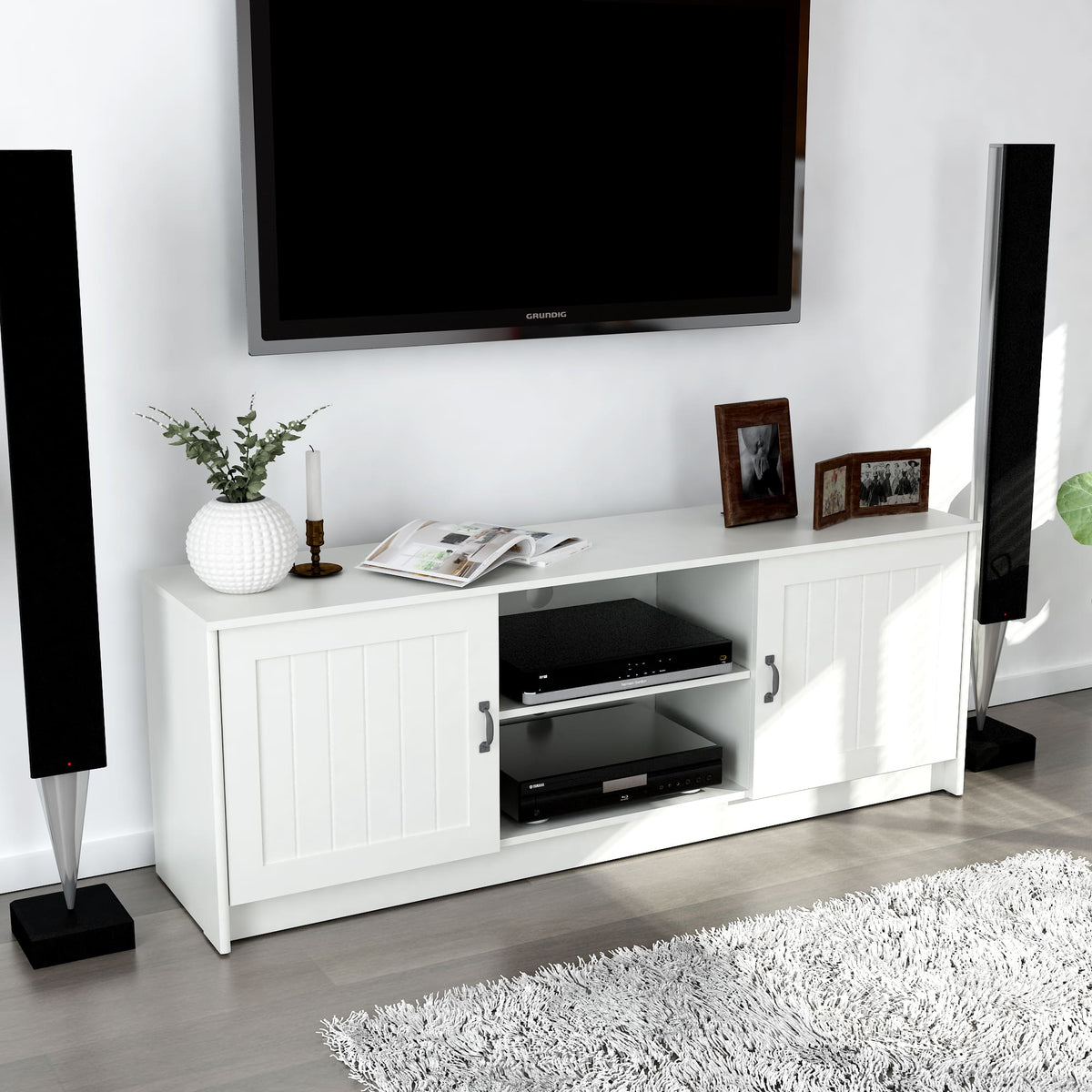 Ashley 63" TV Stand Susan