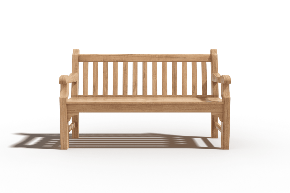 Belrose 2-Person Teak Outdoor Bench Outdoor Chair