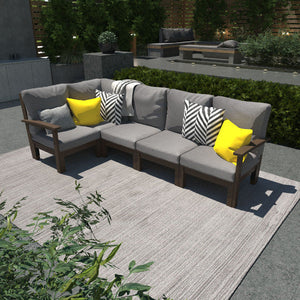 Bespoke Deep Seating 5 pc Sectional Set Sectional Set