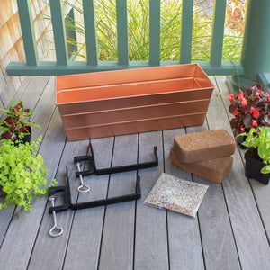 Medium Flower Box Tray Kit - Blue / White Achla Designs