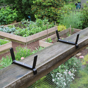 Bloom Box Garden Growing Kit, Medium Green with Clamp-On Brackets Achla Designs