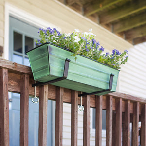 Bloom Box Garden Growing Kit with Wall Brackets Achla Designs