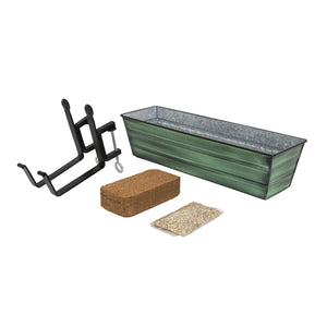 Bloom Box Garden Growing Kit with Wall Brackets Achla Designs