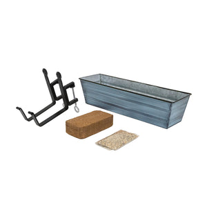 Bloom Box Garden Growing Kit with Wall Brackets Achla Designs