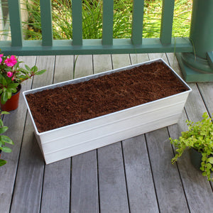 Bloom Box Garden Growing Kit with Odette Stand Flower Box Brackets