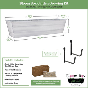 Bloom Box Garden Growing Kit with Odette Stand Achla Designs