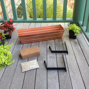 Bloom Box Garden Growing Kit with Odette Stand Achla Designs