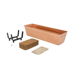 Small Bloom Box Garden Growing Kits – Wall and Clamp-On Bracket Options Achla Designs